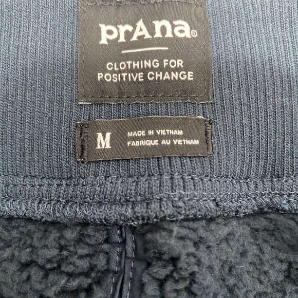 PrAna quilted winter puffer skirt with thick high pile fleece lining women’s M - Picture 3 of 12